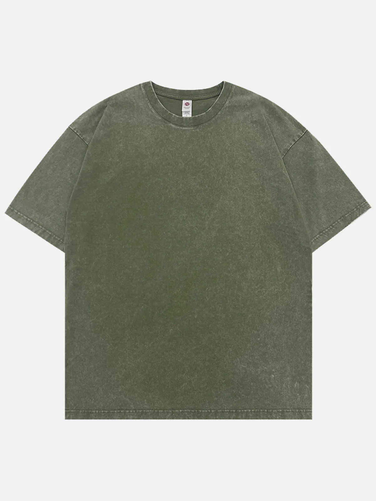 Acid Wash Cotton Basic T-Shirt - 6 Colors sold by Eleven Oasis product image thumbnail 3