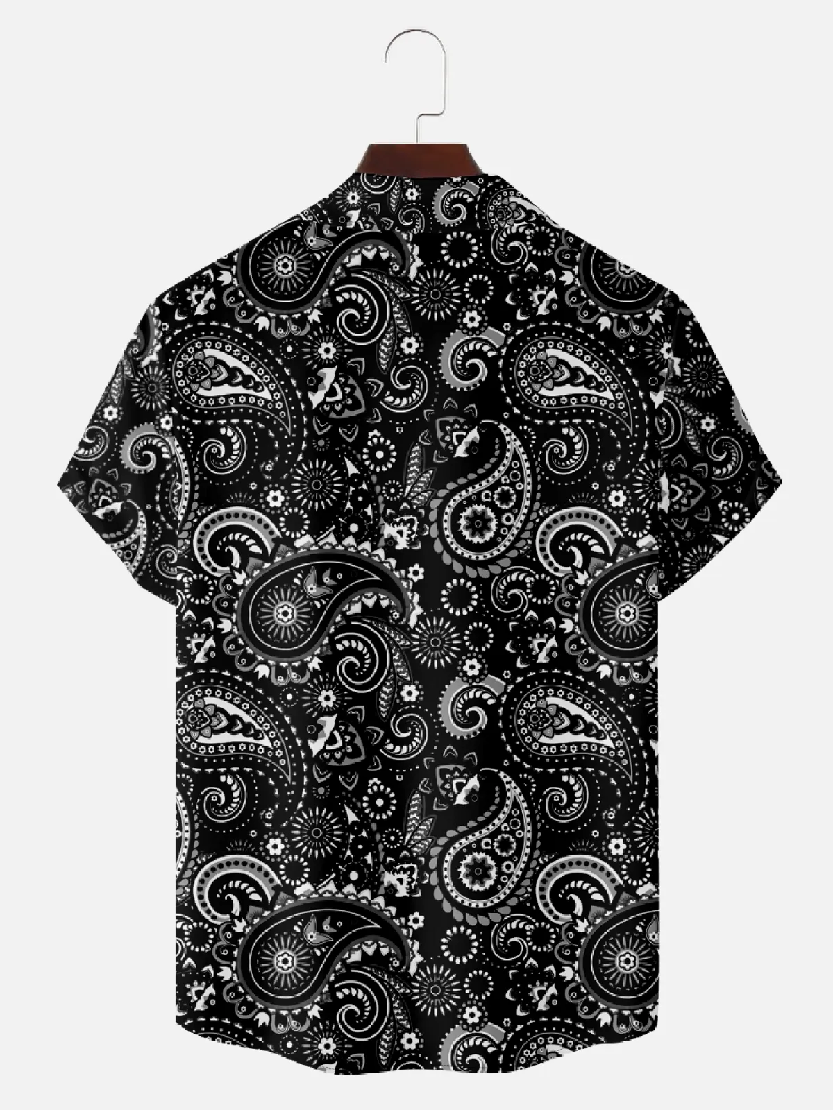 Men's Classic Bandana Paisley Short Sleeve Shirt - Cosmo Kramer Wardrobe sold by Eleven Oasis product image thumbnail 3