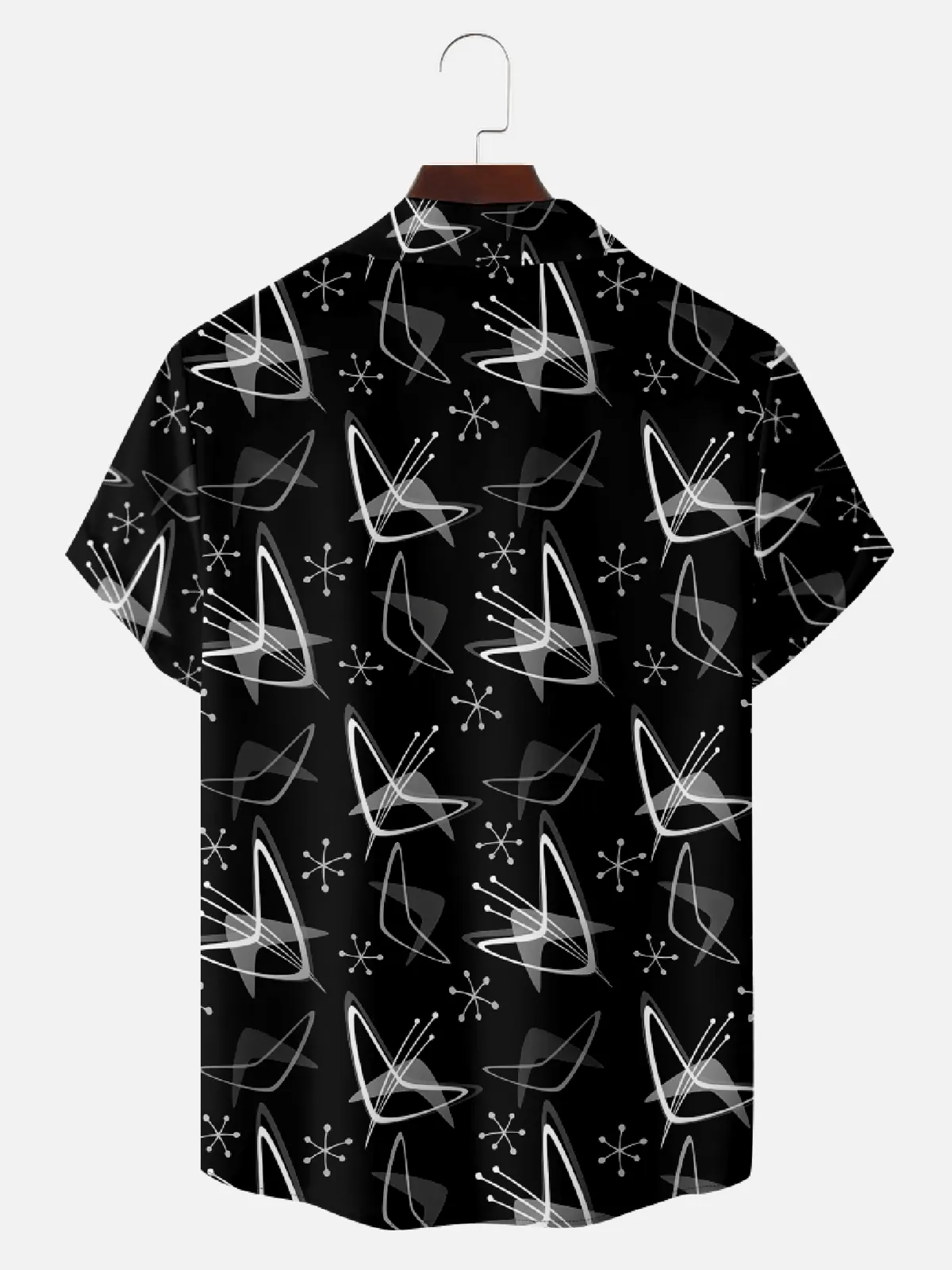 Men's Atomic Starburst Camp Collar Short Sleeve Shirt sold by Eleven Oasis product image thumbnail 2