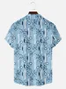Men's Atomic Starburst Mid-Century Short Sleeve Shirt sold by Eleven Oasis