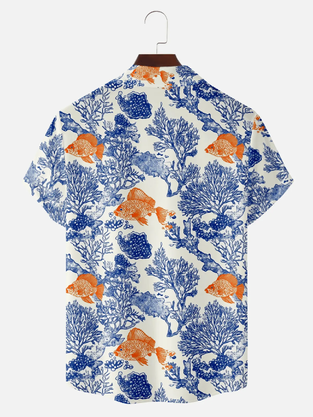 Men's Coral Garden Reef Hawaiian Short Sleeve Shirt sold by Eleven Oasis product image thumbnail 2