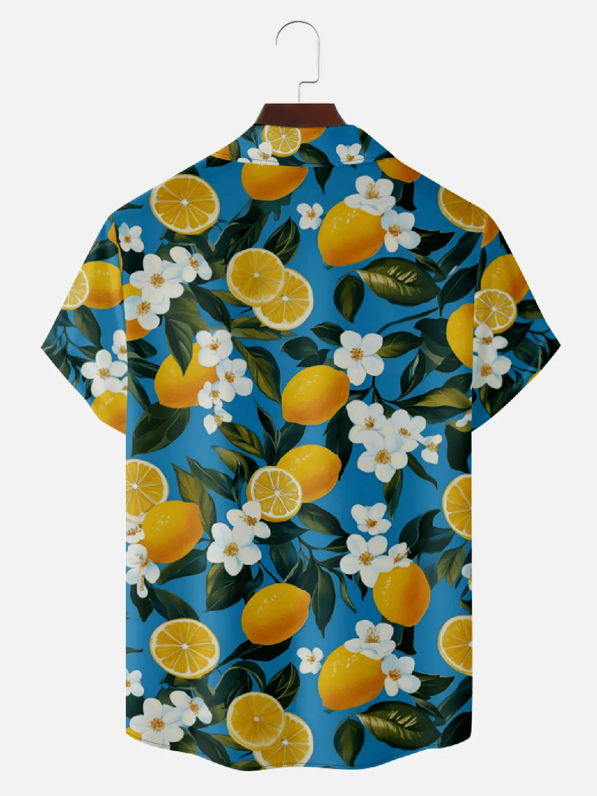 Men's Citrus Grove Hawaiian Short Sleeve Shirt sold by Eleven Oasis product image thumbnail 2