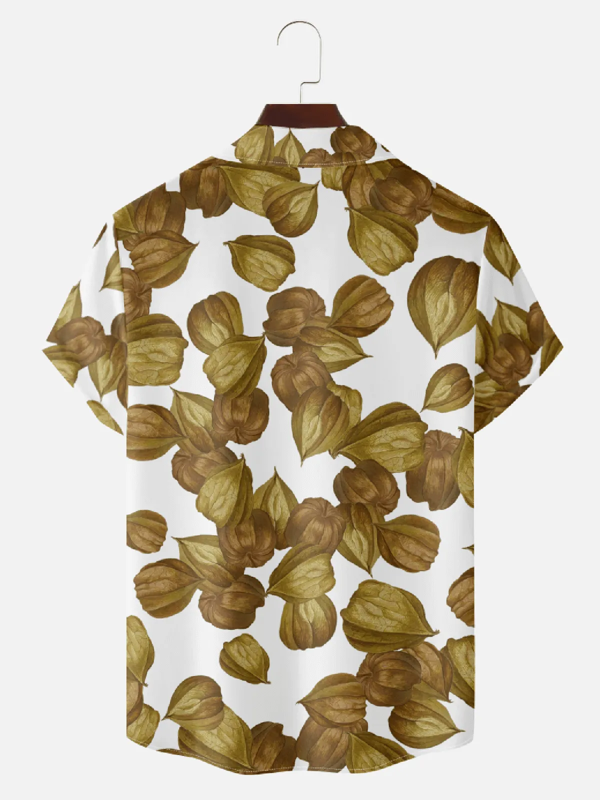 Men's Golden Berry Hawaiian Short Sleeve Shirt - Cosmo Kramer Wardrobe sold by Eleven Oasis product image thumbnail 2