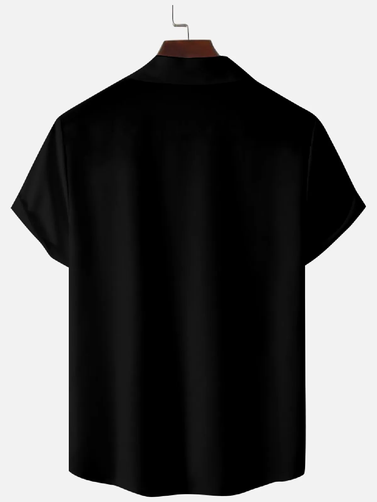 Men's Vintage Pinstripe Camp Collar Short Sleeve Shirt sold by Eleven Oasis product image thumbnail 4