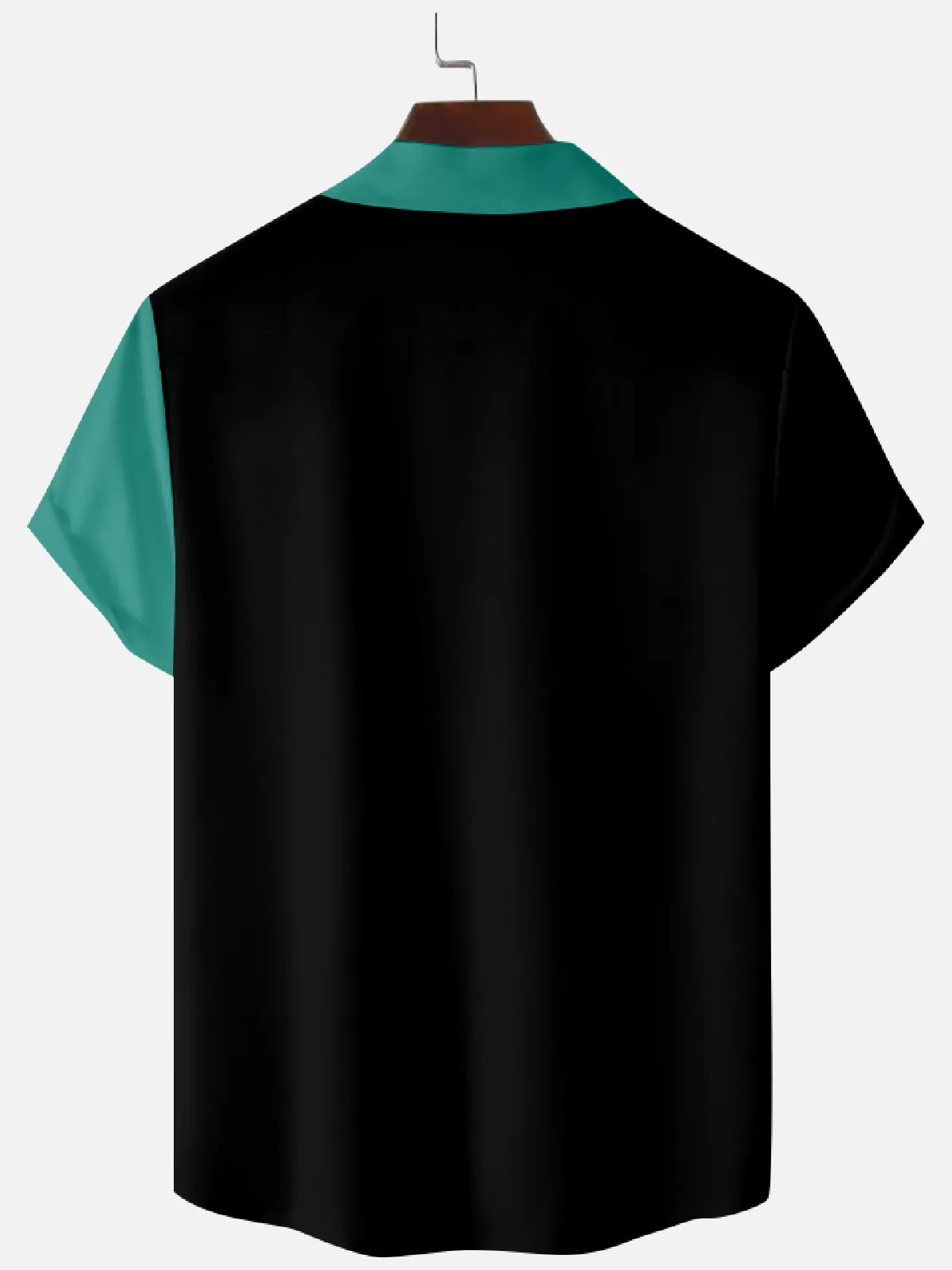 Men's Gradient Palm Tree Hawaiian Camp Collar Short Sleeve Shirt sold by Eleven Oasis product image thumbnail 5