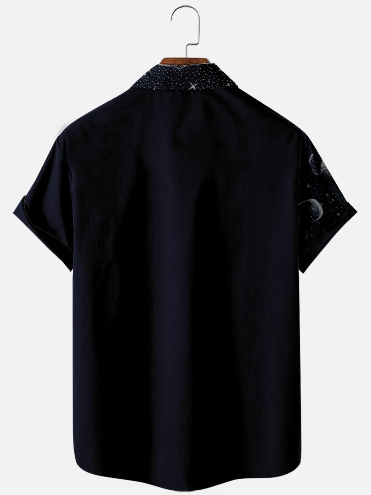 Men's Cosmic Ocean Galaxy Short Sleeve Shirt sold by Eleven Oasis product image thumbnail 2