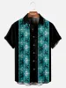 Men's Atomic Age Cat Starburst Bowling Short Sleeve Shirt sold by Eleven Oasis