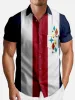 Men's Mid-Century Atomic Starburst Bowling Short Sleeve Shirt sold by Eleven Oasis
