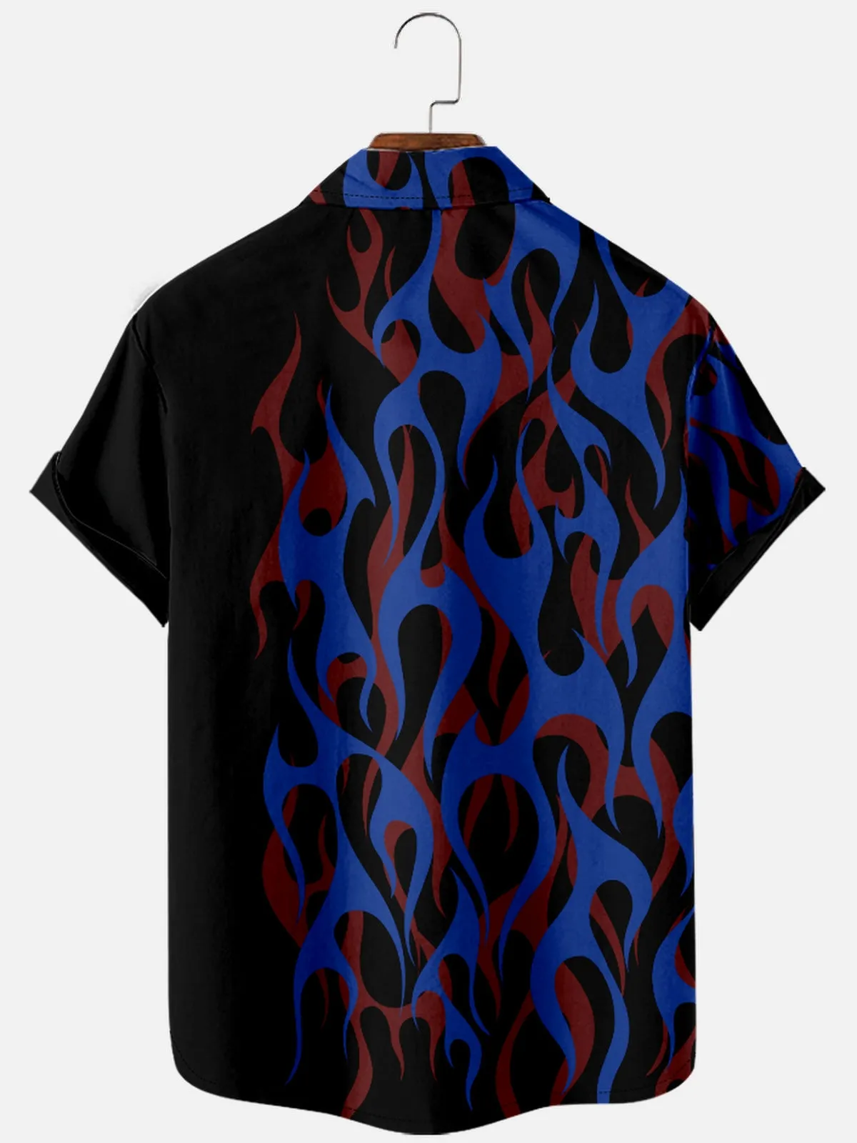 Men's Abstract Stripe Short Sleeve Shirt sold by Eleven Oasis product image thumbnail 2