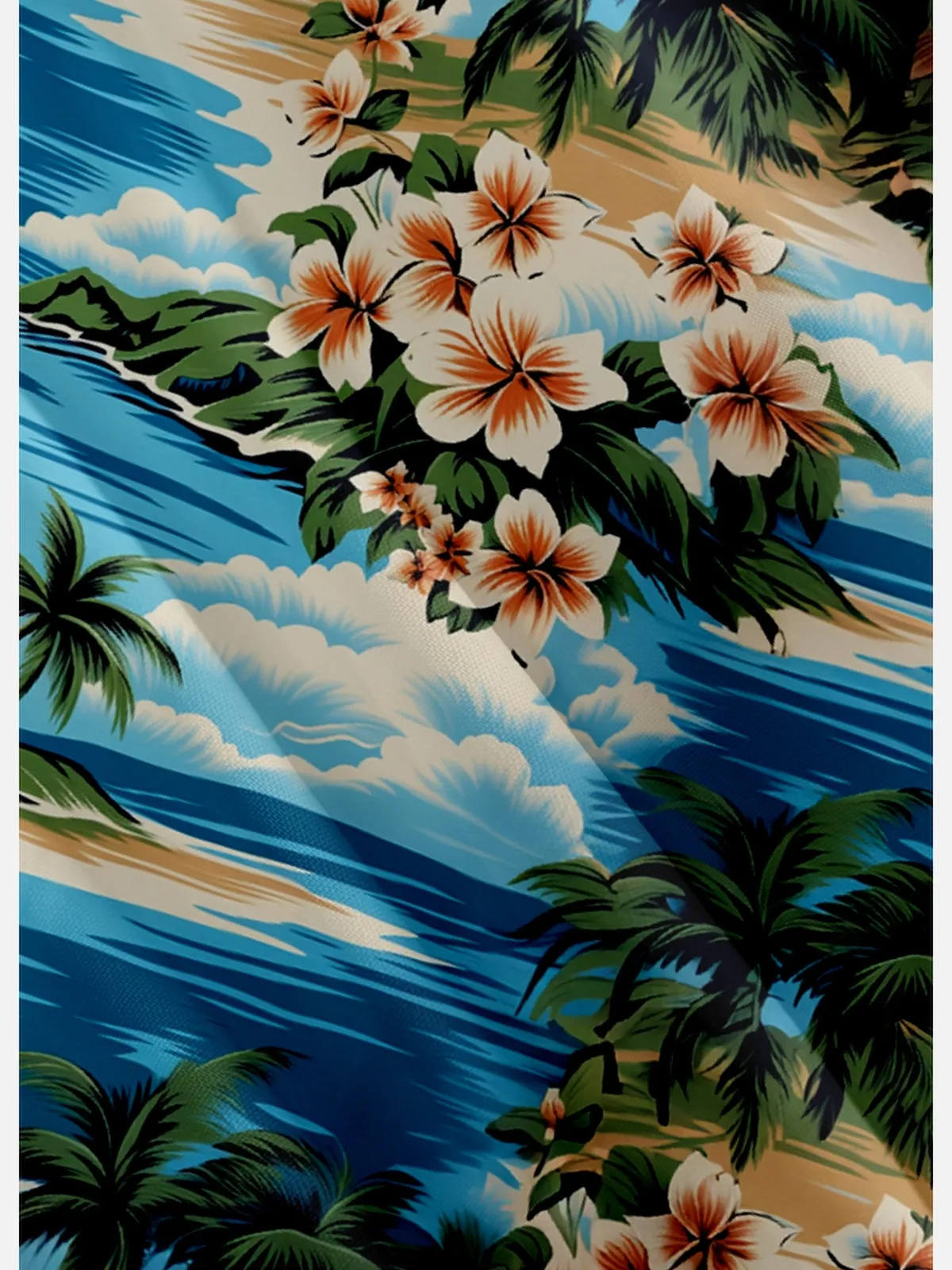 Men's Classic Hawaiian Paradise Short Sleeve Shirt sold by Eleven Oasis product image thumbnail 4