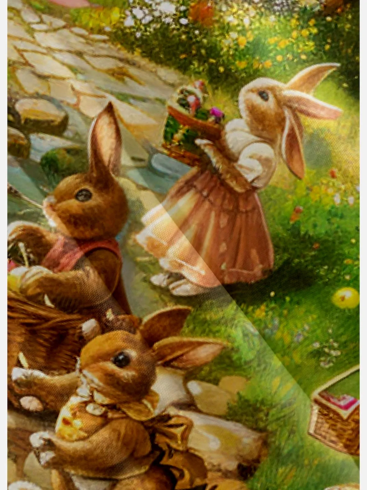 Men's Easter Bunny Village Short Sleeve Shirt sold by Eleven Oasis product image thumbnail 4