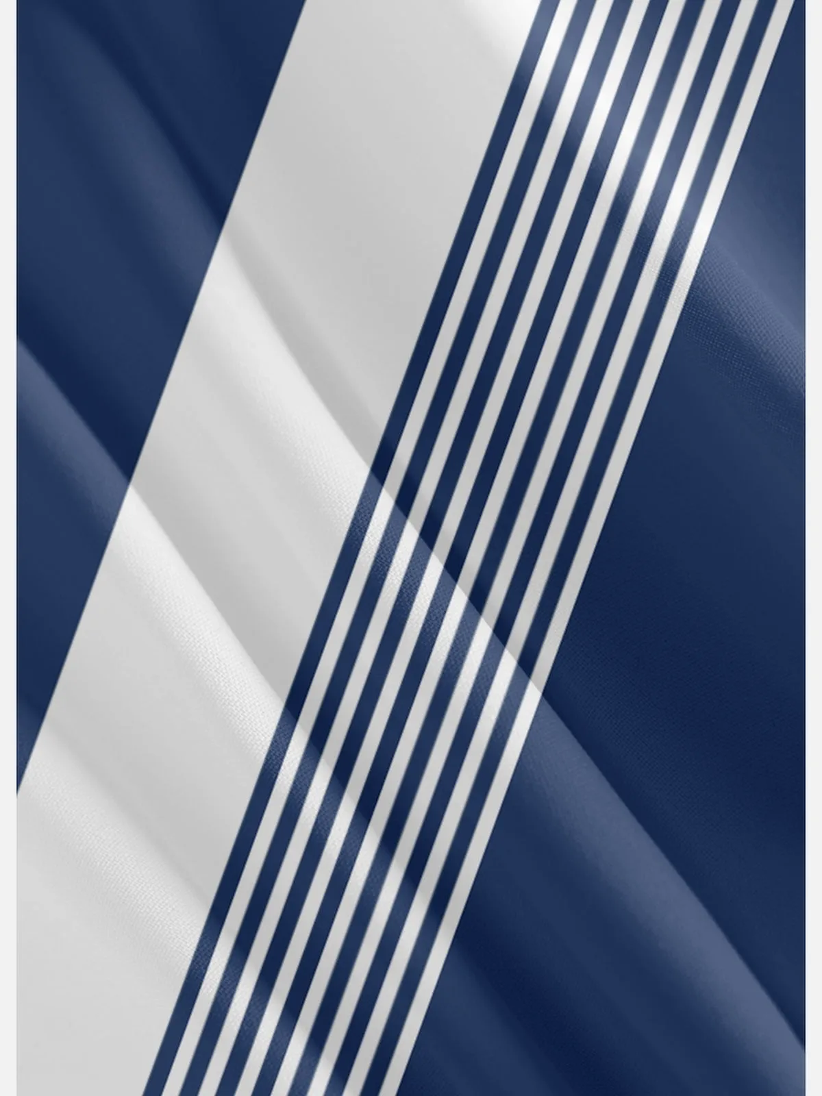 Men's Vintage Athletics Blue Stripe Nostalgia Short Sleeve Shirt sold by Eleven Oasis product image thumbnail 3