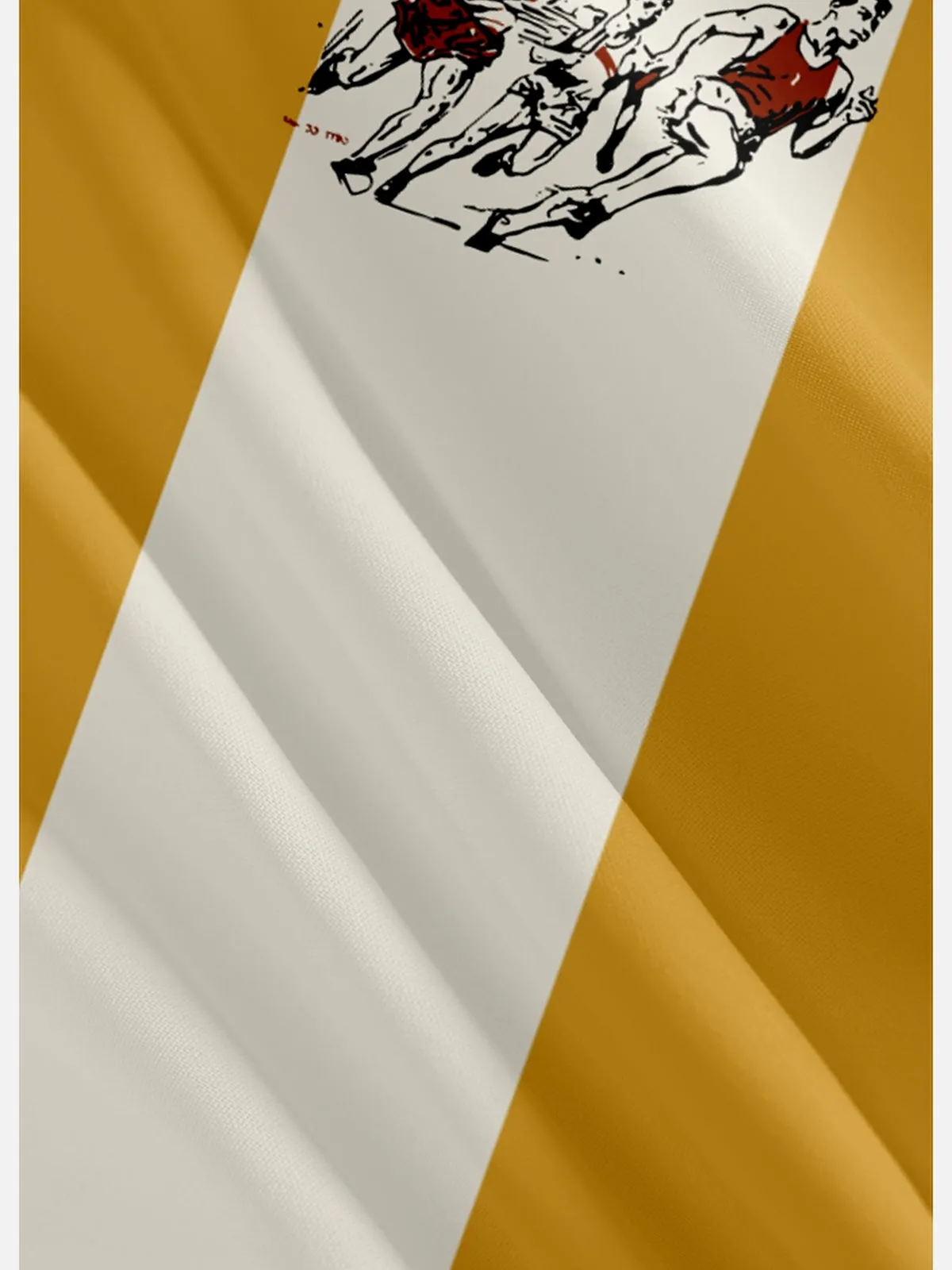 Men's Vintage Pee Chee Sports Panel Short Sleeve Shirt sold by Eleven Oasis product image thumbnail 3