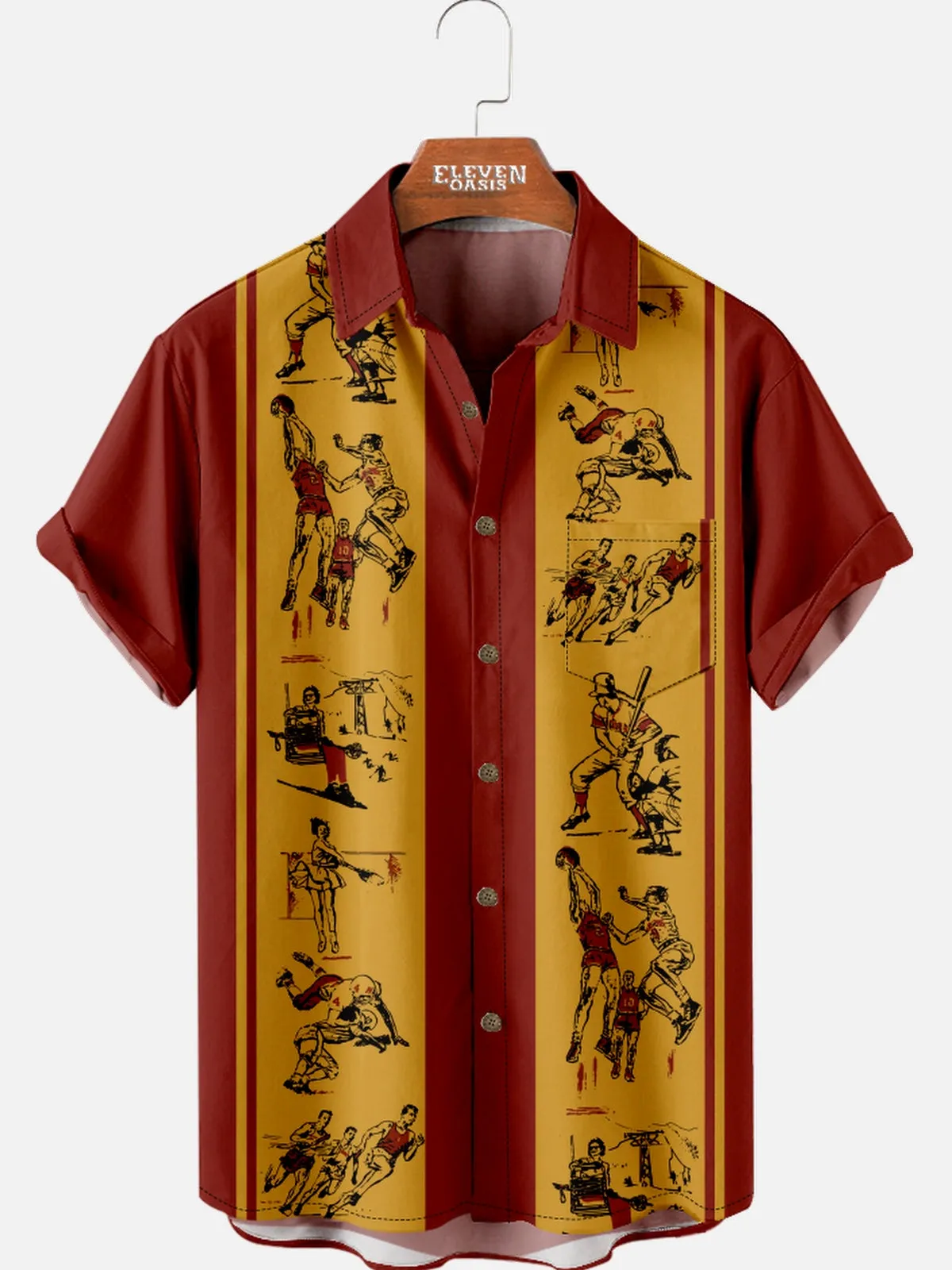 Men's Vintage Pee Chee All Season Portfolio Short Sleeve Shirt sold by Eleven Oasis