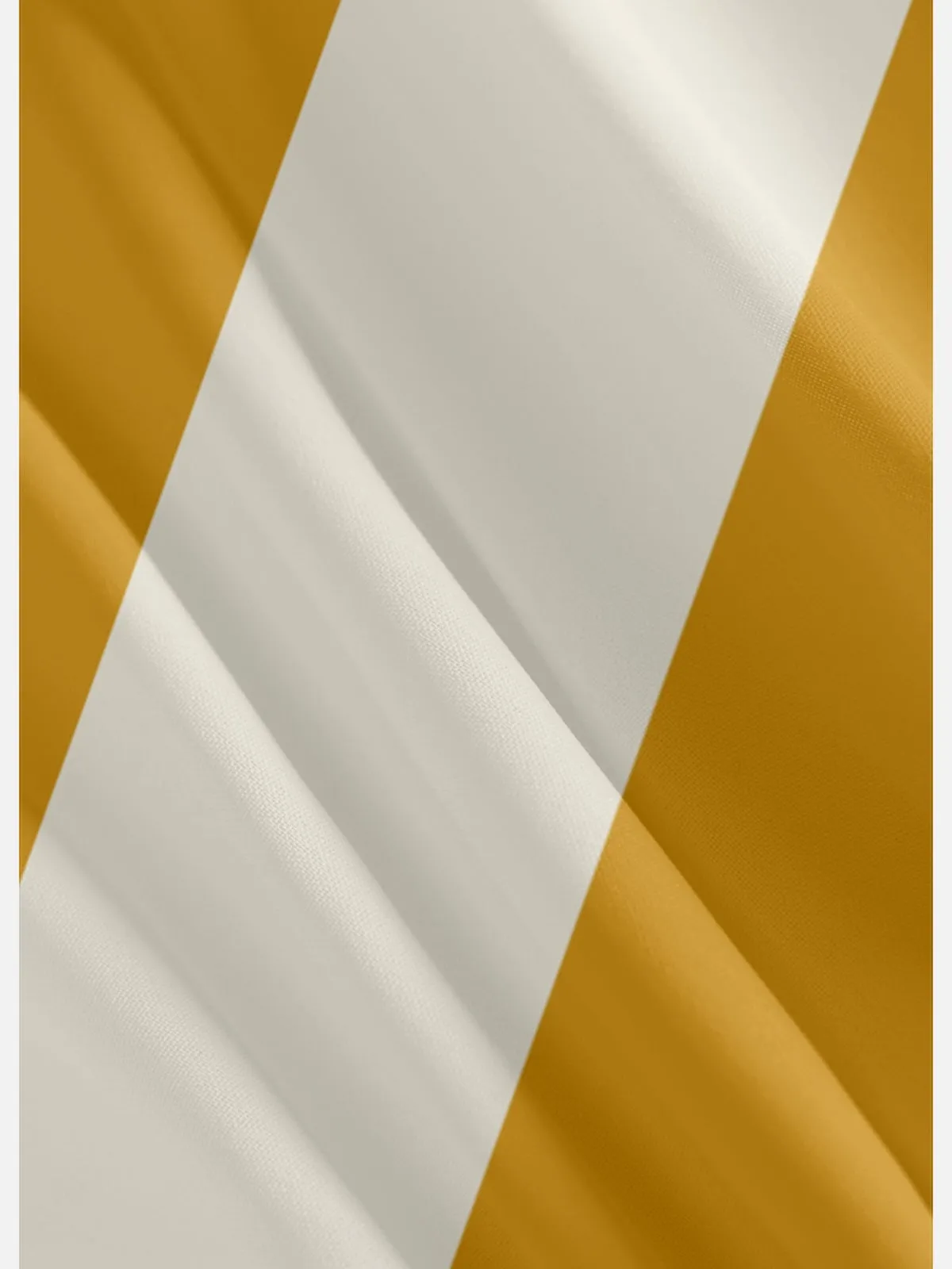 Men's Nostalgia Yellow and White Stripe Pee Chee Inspired Short Sleeve Shirt sold by Eleven Oasis product image thumbnail 3