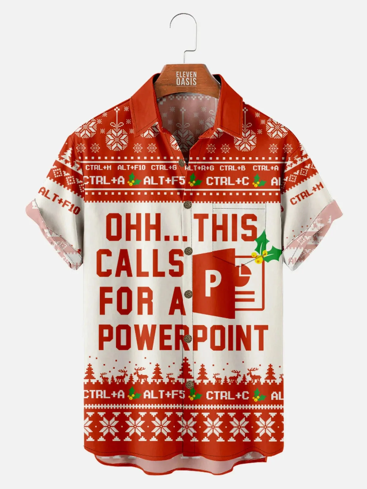 Men's Microsoft Office Funny Short Sleeve Shirt sold by Eleven Oasis product image thumbnail 2