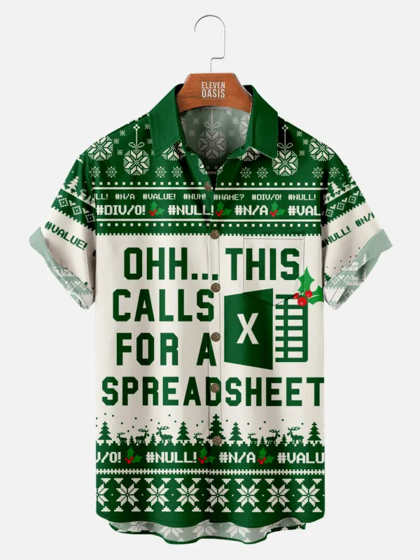 Men's Microsoft Office Funny Short Sleeve Shirt sold by Eleven Oasis