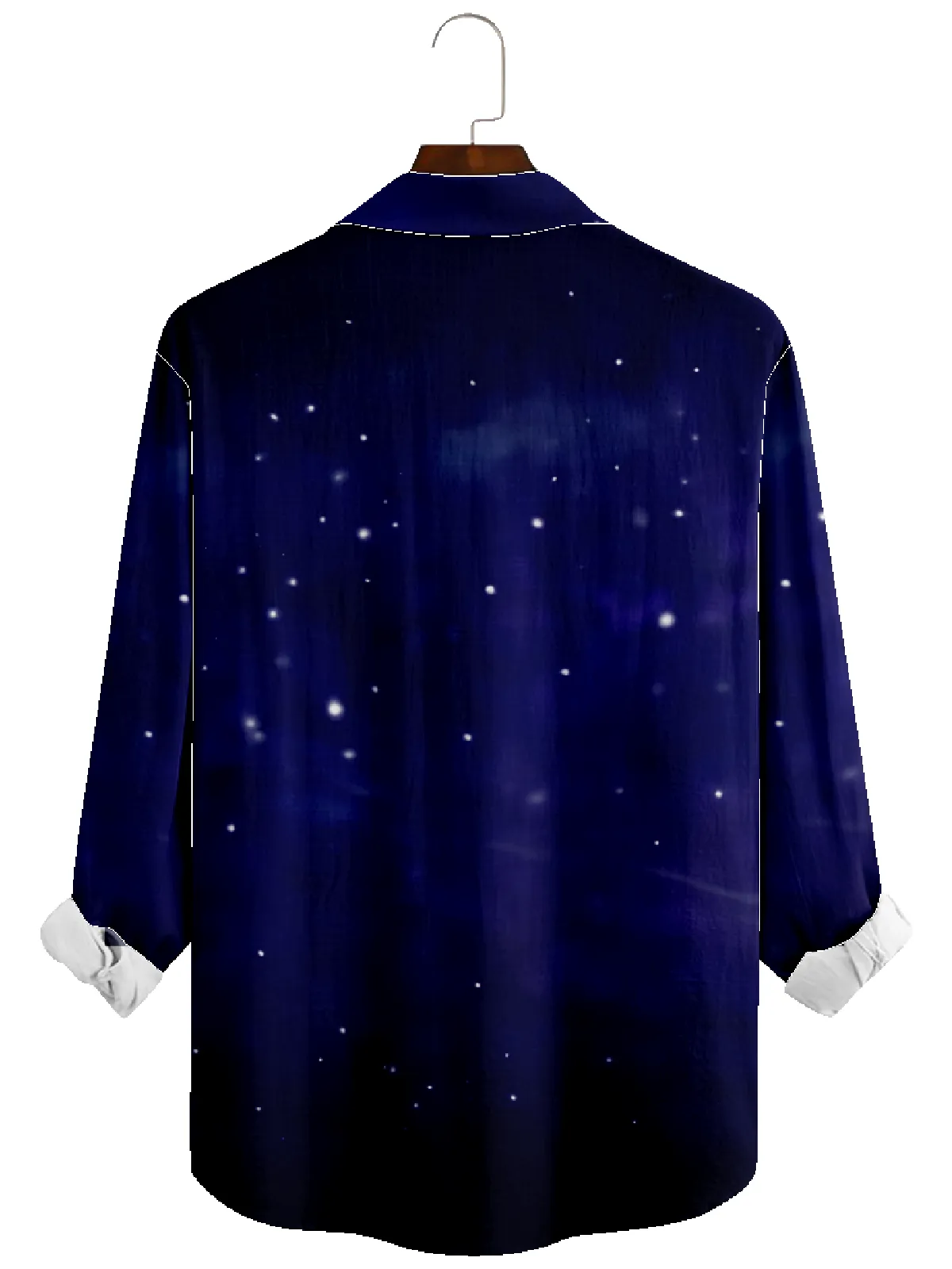 Men's Christmas Santa Vintage Car Long Sleeve Shirt sold by Eleven Oasis product image thumbnail 2