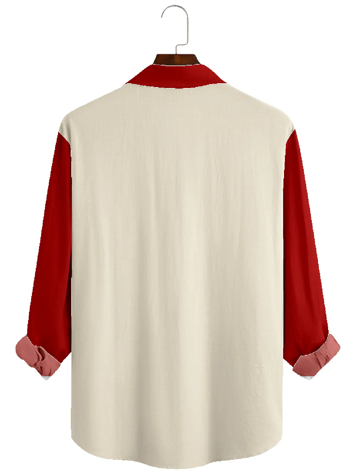 Men's Santa Golf Swing Long Sleeve Shirt sold by Eleven Oasis product image thumbnail 2