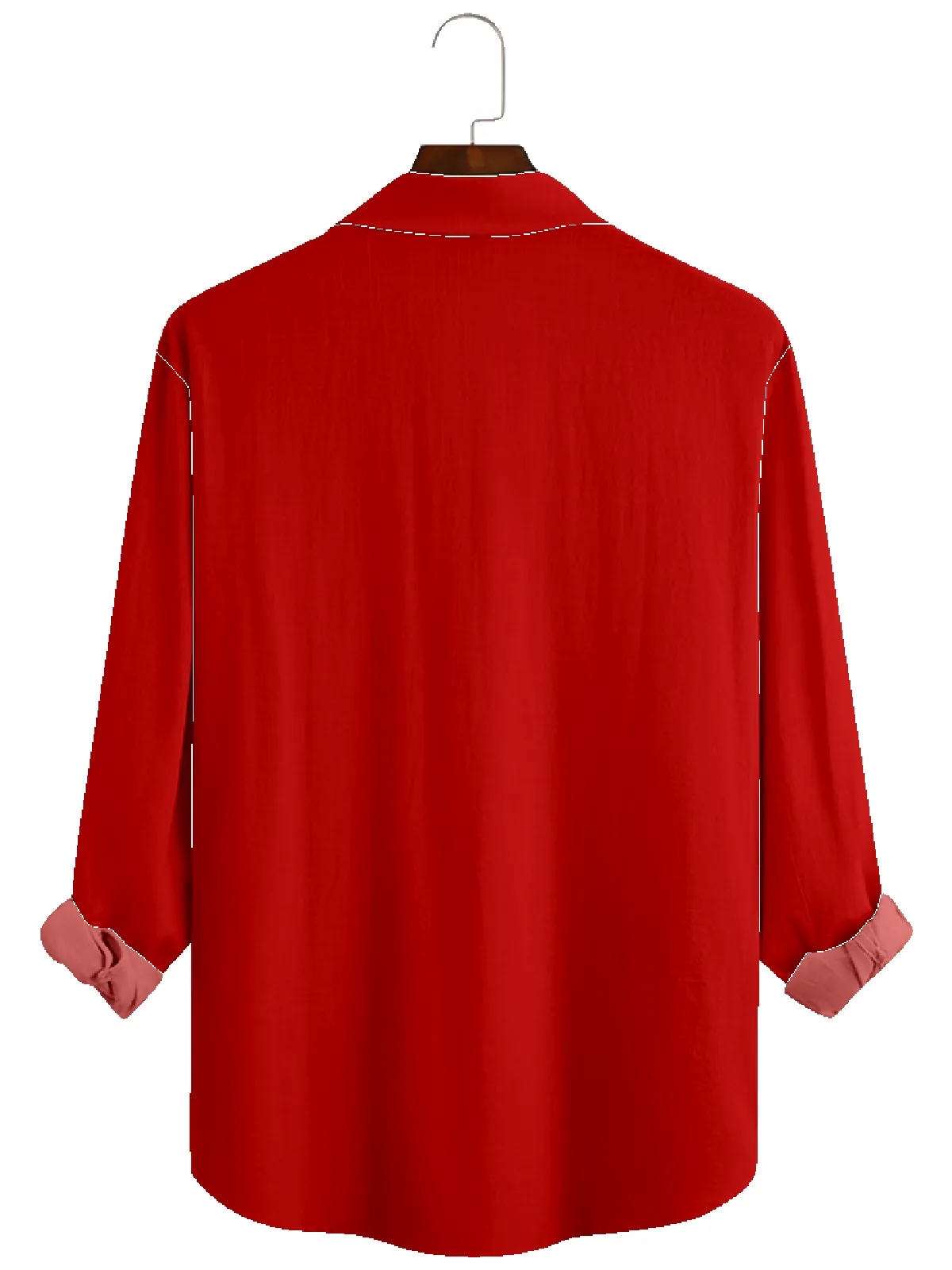 Men's Christmas Papa Claus Long Sleeve Shirt sold by Eleven Oasis product image thumbnail 2