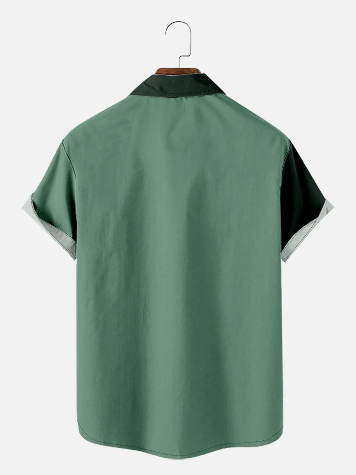 Men's Vintage Racing Stripe Short Sleeve Shirt sold by Eleven Oasis product image thumbnail 2