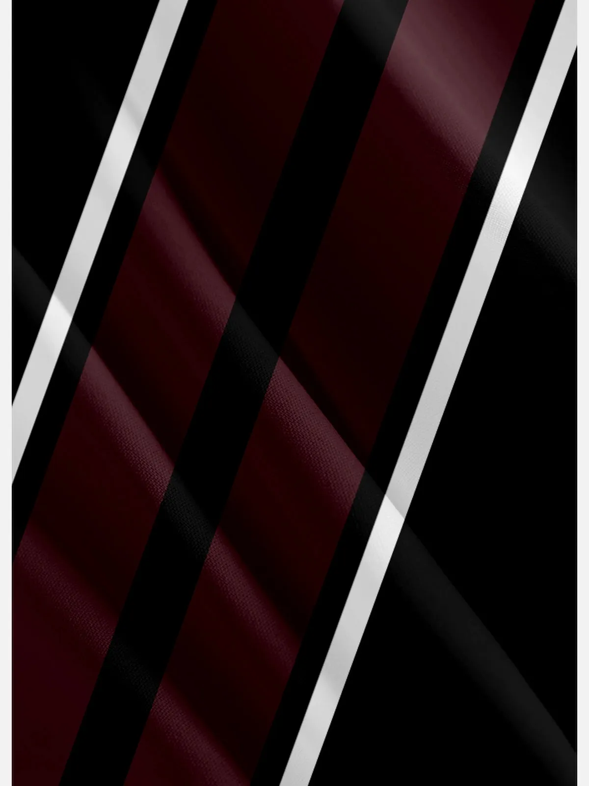 Men's Bold Vertical Striped Bowling Short Sleeve Shirt sold by Eleven Oasis product image thumbnail 4