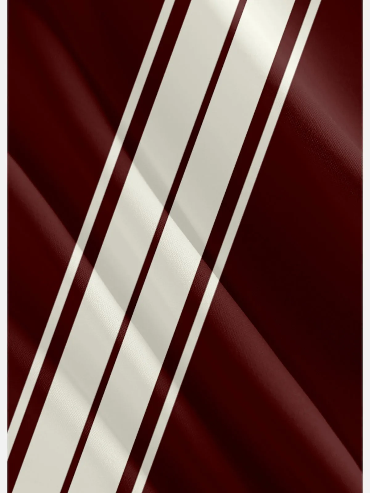 Men's Classic Striped Bowling Short Sleeve Shirt sold by Eleven Oasis product image thumbnail 4