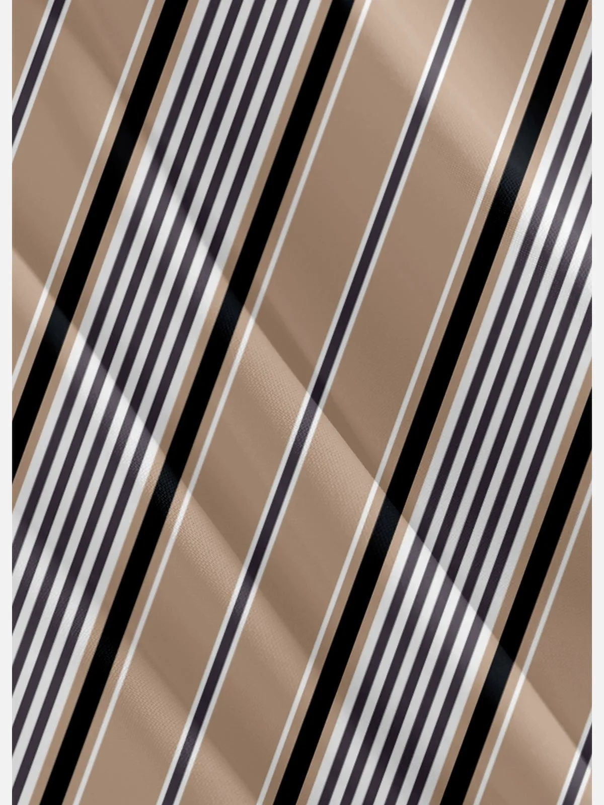 Men's Casual Everyday Striped Short Sleeve Shirt sold by Eleven Oasis product image thumbnail 4