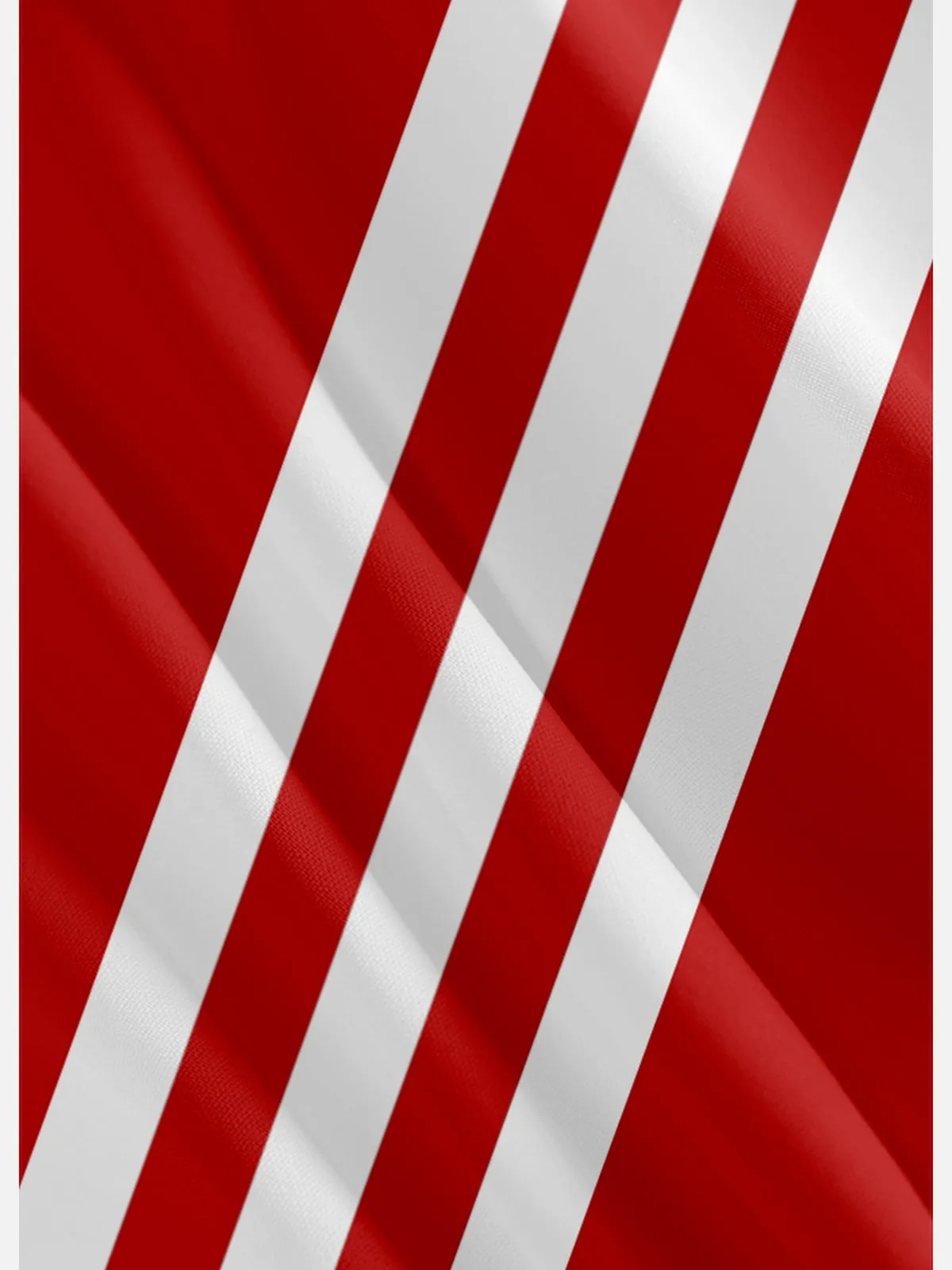 Men's Santa Holds a Christmas Snow Globe Striped Short Sleeve Shirt sold by Eleven Oasis product image thumbnail 4