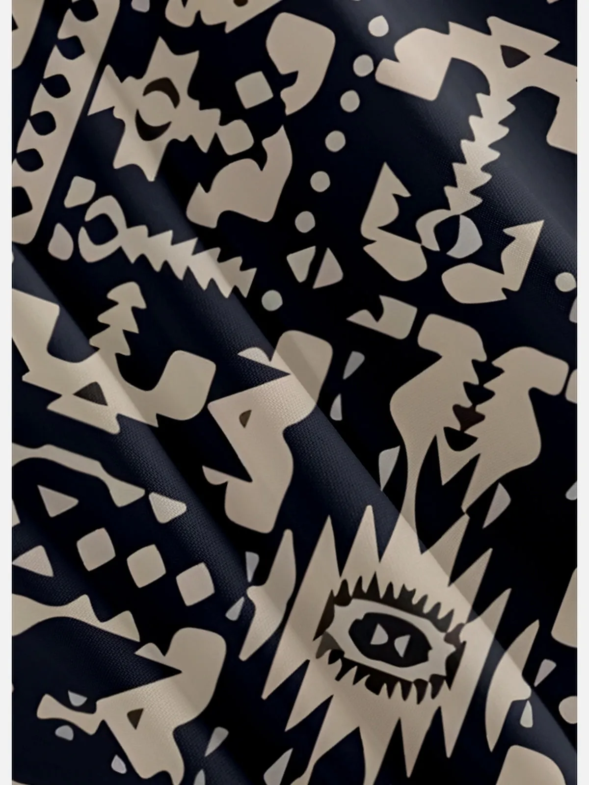 Men's Southwestern Tribal Geometric Short Sleeve Shirt sold by Eleven Oasis product image thumbnail 4