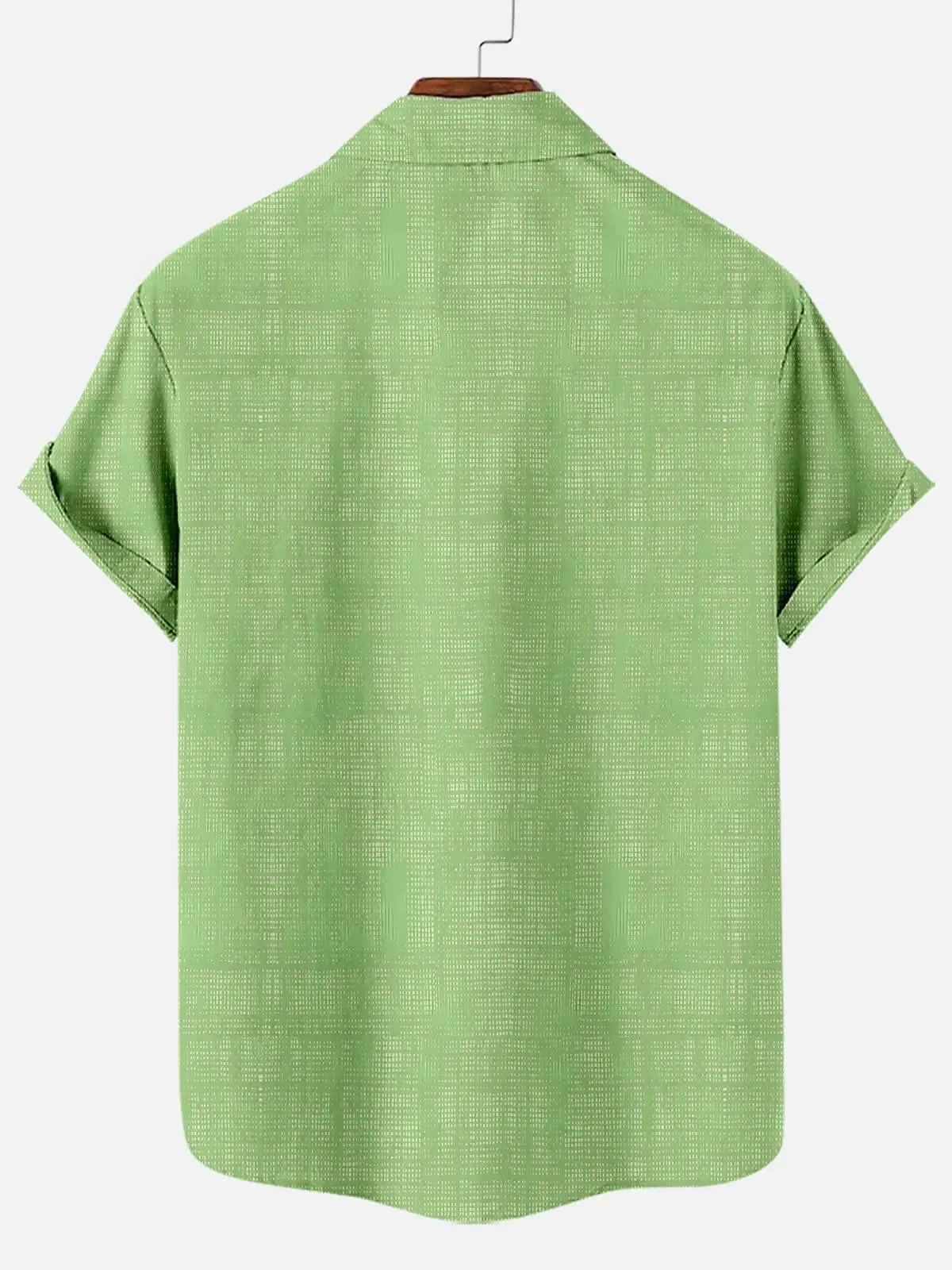 Men's St. Patrick's Day Lucky Shamrock Short Sleeve Shirt sold by Eleven Oasis product image thumbnail 2