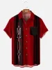 Tall Men's Automotive Stripe Short Sleeve Shirt sold by Eleven Oasis