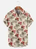 Tall Christmas Santa Claus Men's Short Sleeve Shirt sold by Eleven Oasis