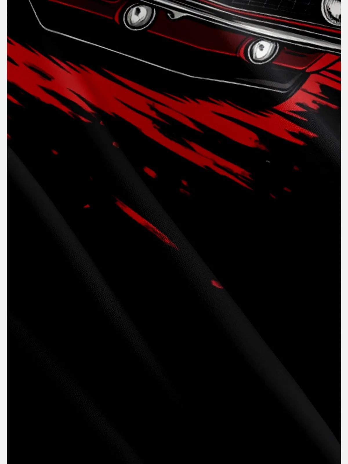 Men's American Muscle Car Flag Short Sleeve Shirt sold by Eleven Oasis product image thumbnail 3