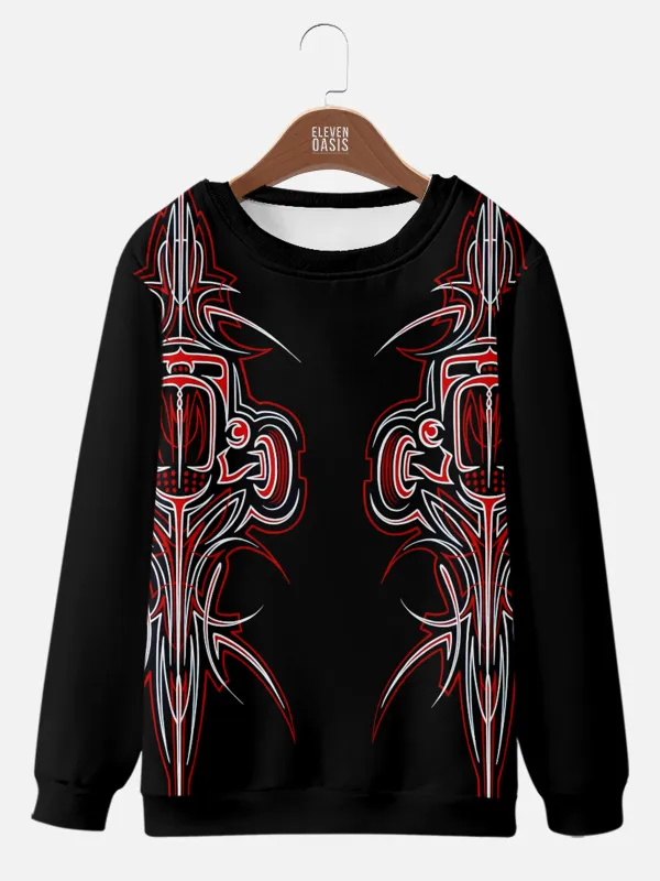 Automotive Pinstripe Sweatshirt sold by Eleven Oasis