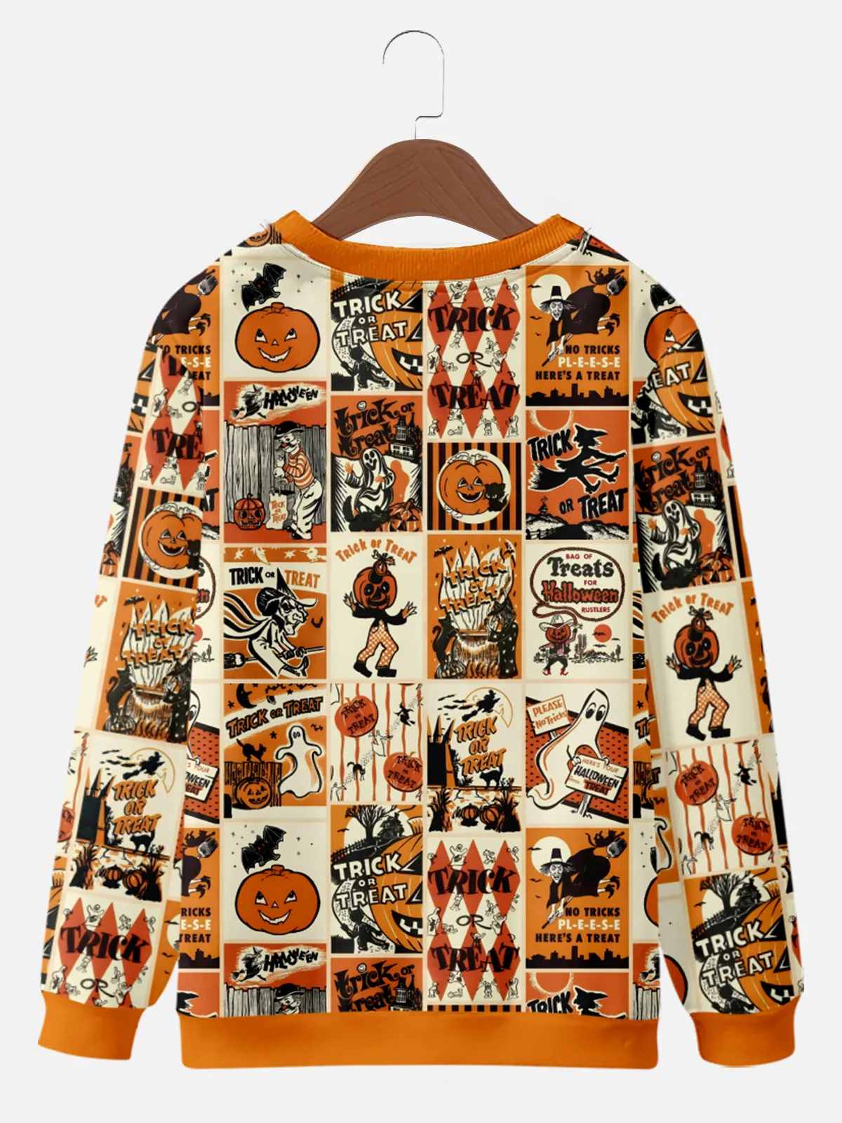 Vintage Halloween Patches Sweatshirt sold by Eleven Oasis product image thumbnail 2