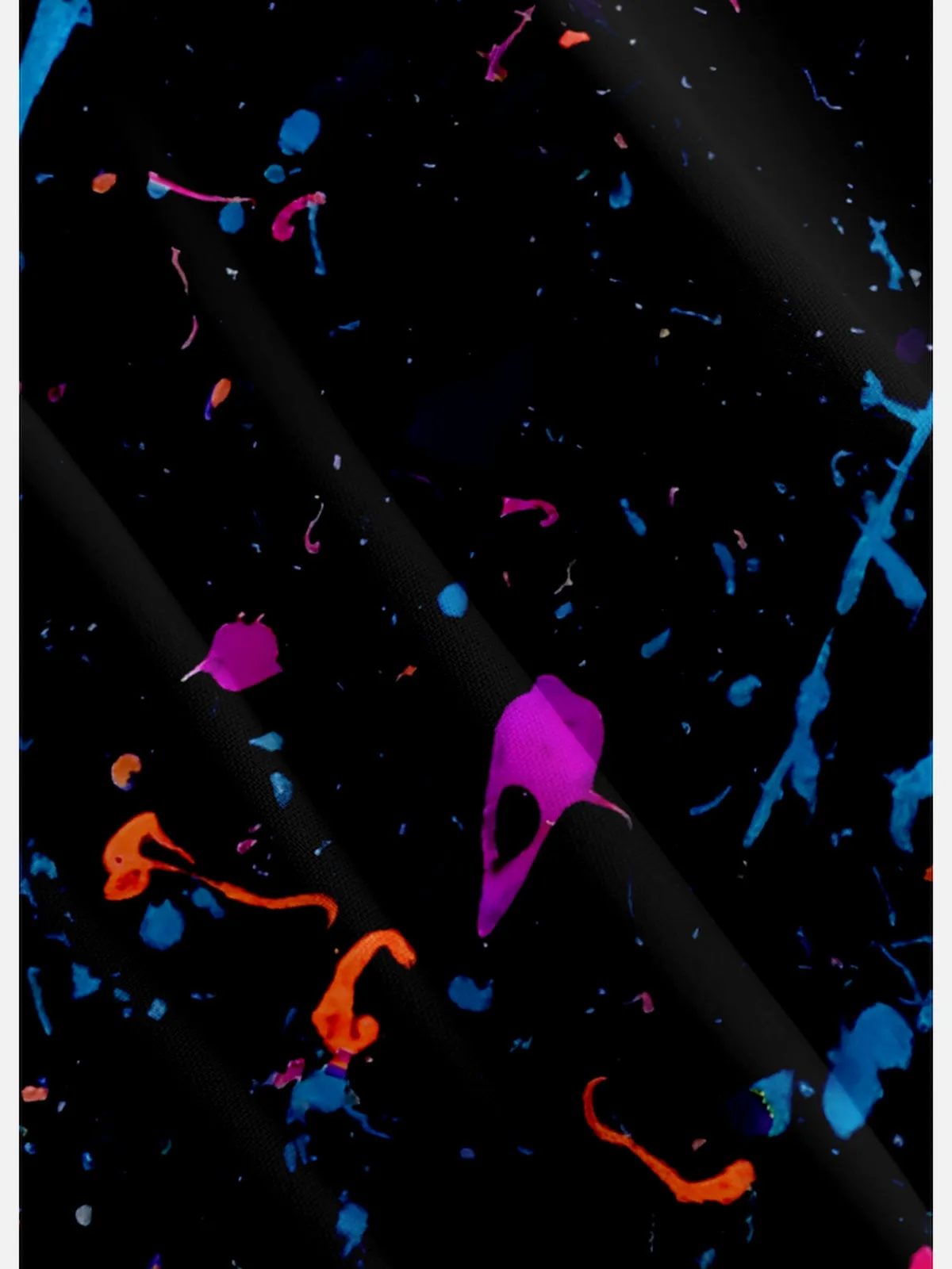 Men's Street Art Splatter Short Sleeve Shirt sold by Eleven Oasis product image thumbnail 3