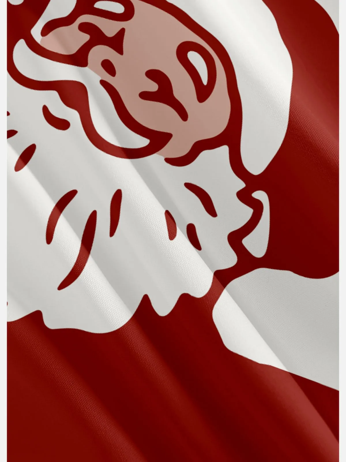 Men's Retro Santa Merry Christmas Short Sleeve Shirt sold by Eleven Oasis product image thumbnail 3