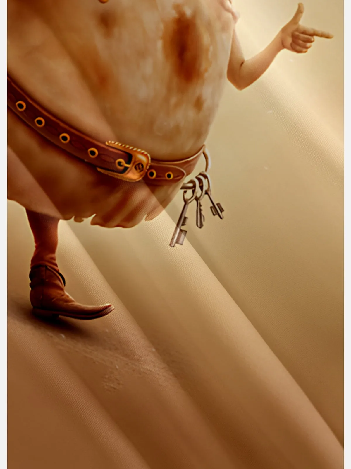 Men's Cowboy Burrito Sheriff Short Sleeve Shirt sold by Eleven Oasis product image thumbnail 3