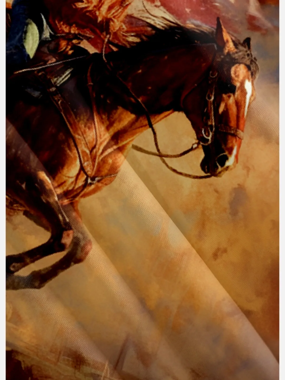 Men's Western Riders American Flag Short Sleeve Shirt sold by Eleven Oasis product image thumbnail 3