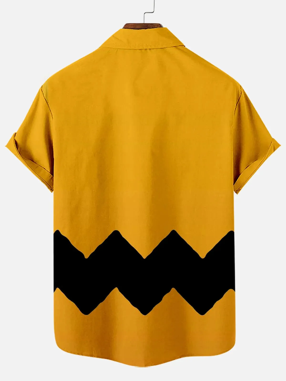 Men's Charlie Brown Zigzag Short Sleeve Shirt sold by Eleven Oasis product image thumbnail 2