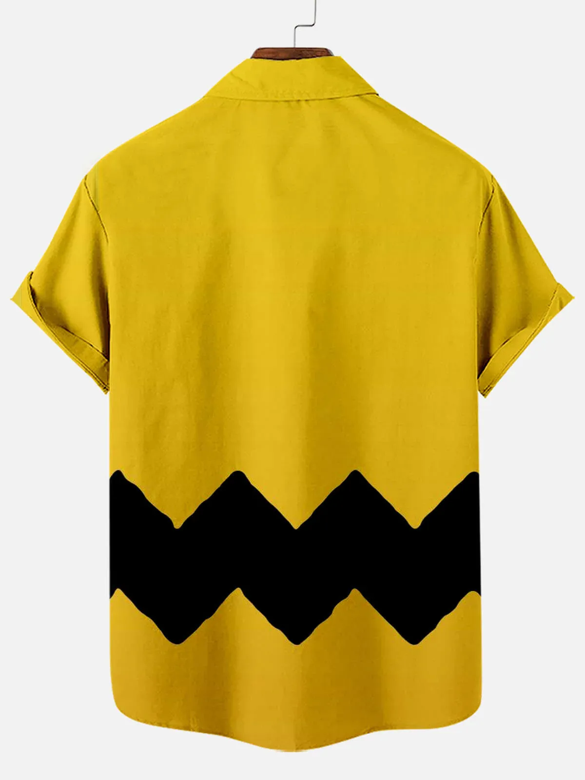 Men's Charlie Brown Zigzag Short Sleeve Shirt sold by Eleven Oasis product image thumbnail 4