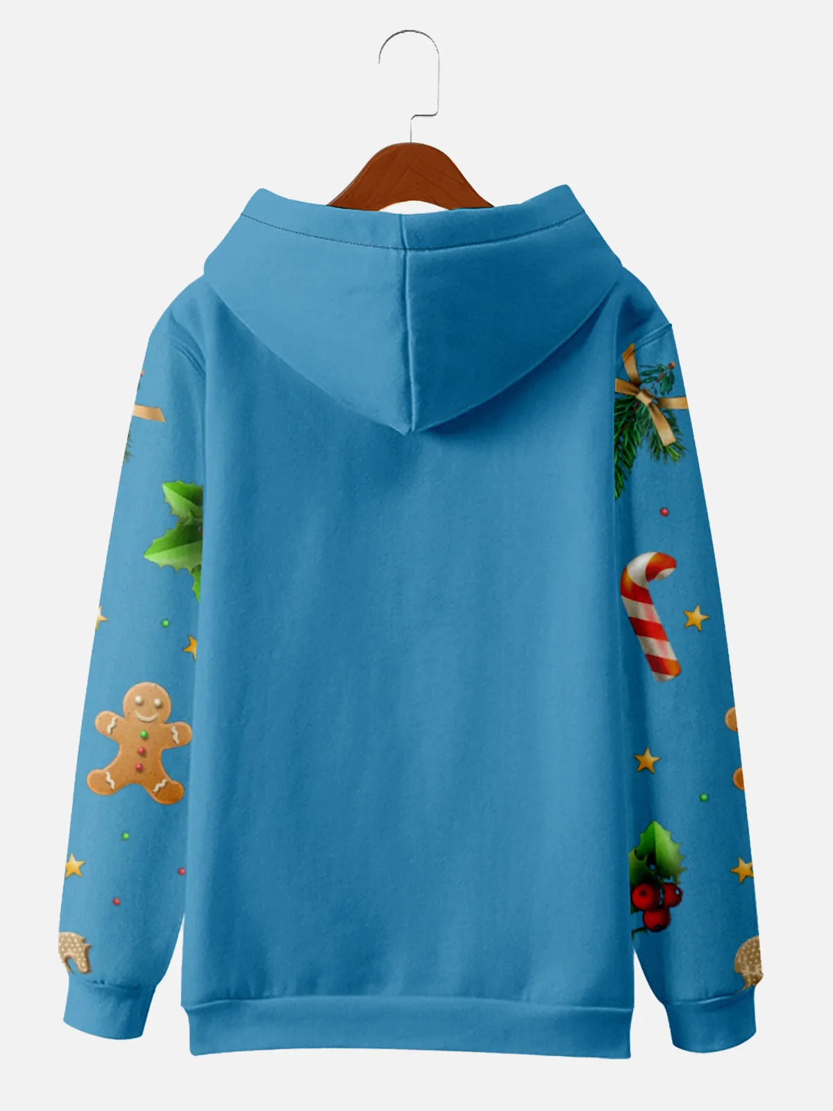 Ugly Christmas Sweater Santa Belly Hoodie sold by Eleven Oasis product image thumbnail 2