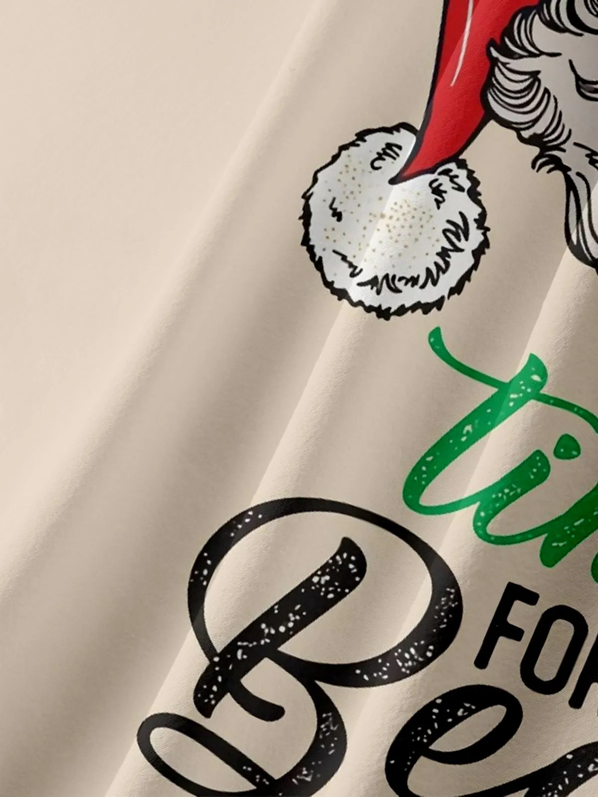 It's The Most Wonderful Time For A Beer Santa Short Sleeve Shirt sold by Eleven Oasis product image thumbnail 3