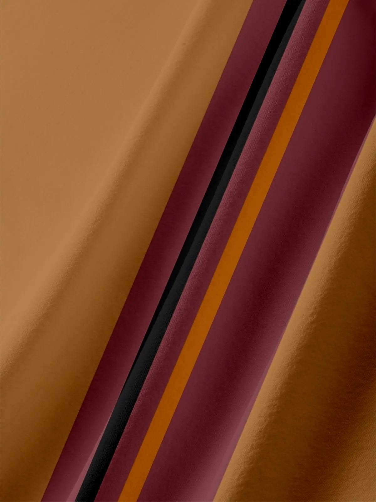 Men's Grateful Turkey Handprint Stripe Short Sleeve Shirt sold by Eleven Oasis product image thumbnail 3