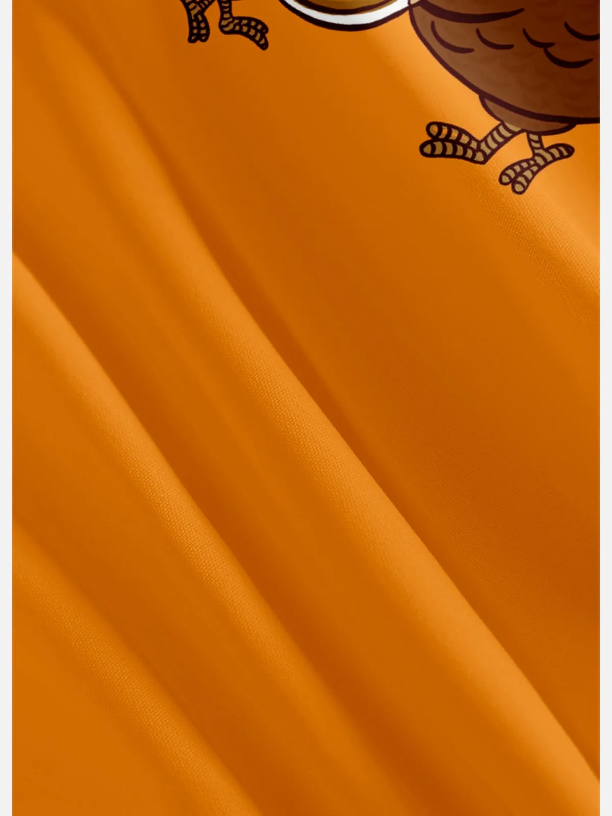 Men's Happy Thanksgiving Eat Pizza Striped Short Sleeve Shirt sold by Eleven Oasis product image thumbnail 3