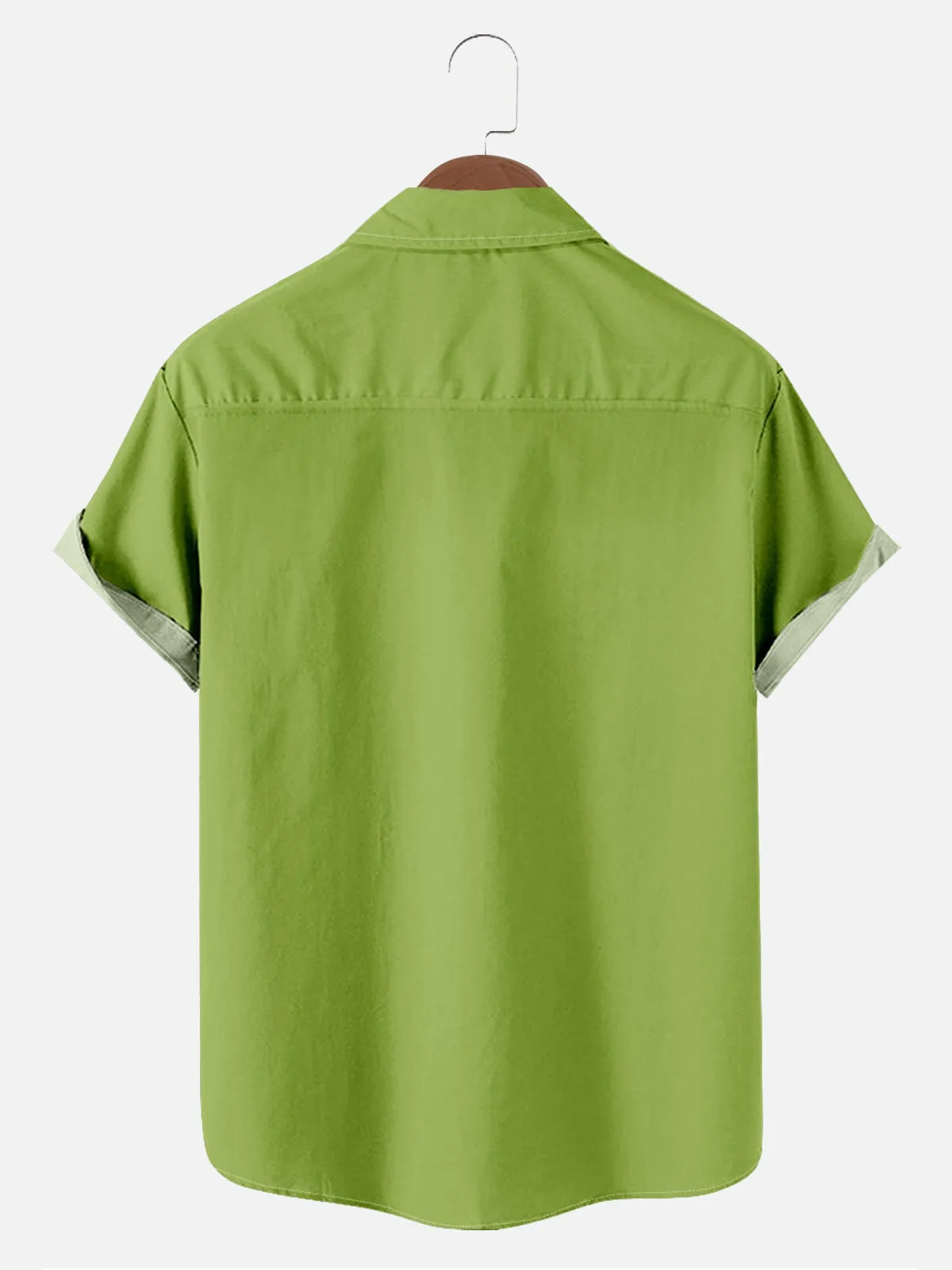 Men's Retro Atomic Starburst Bowling Short Sleeve Shirt sold by Eleven Oasis product image thumbnail 2