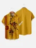 Men's Pee Chee Folder Inspired Nostalgia Short Sleeve Shirt with Chest Pocket sold by Eleven Oasis