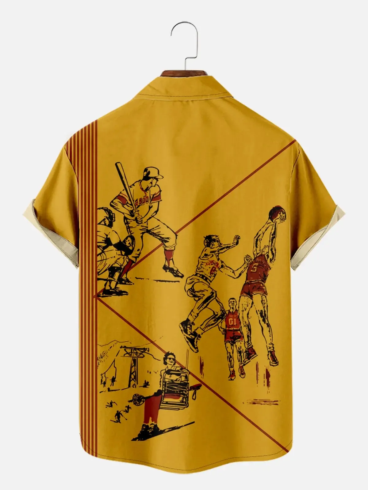 Men's Pee Chee Folder Front and Back Cover Nostalgia Shirt sold by Eleven Oasis product image thumbnail 3