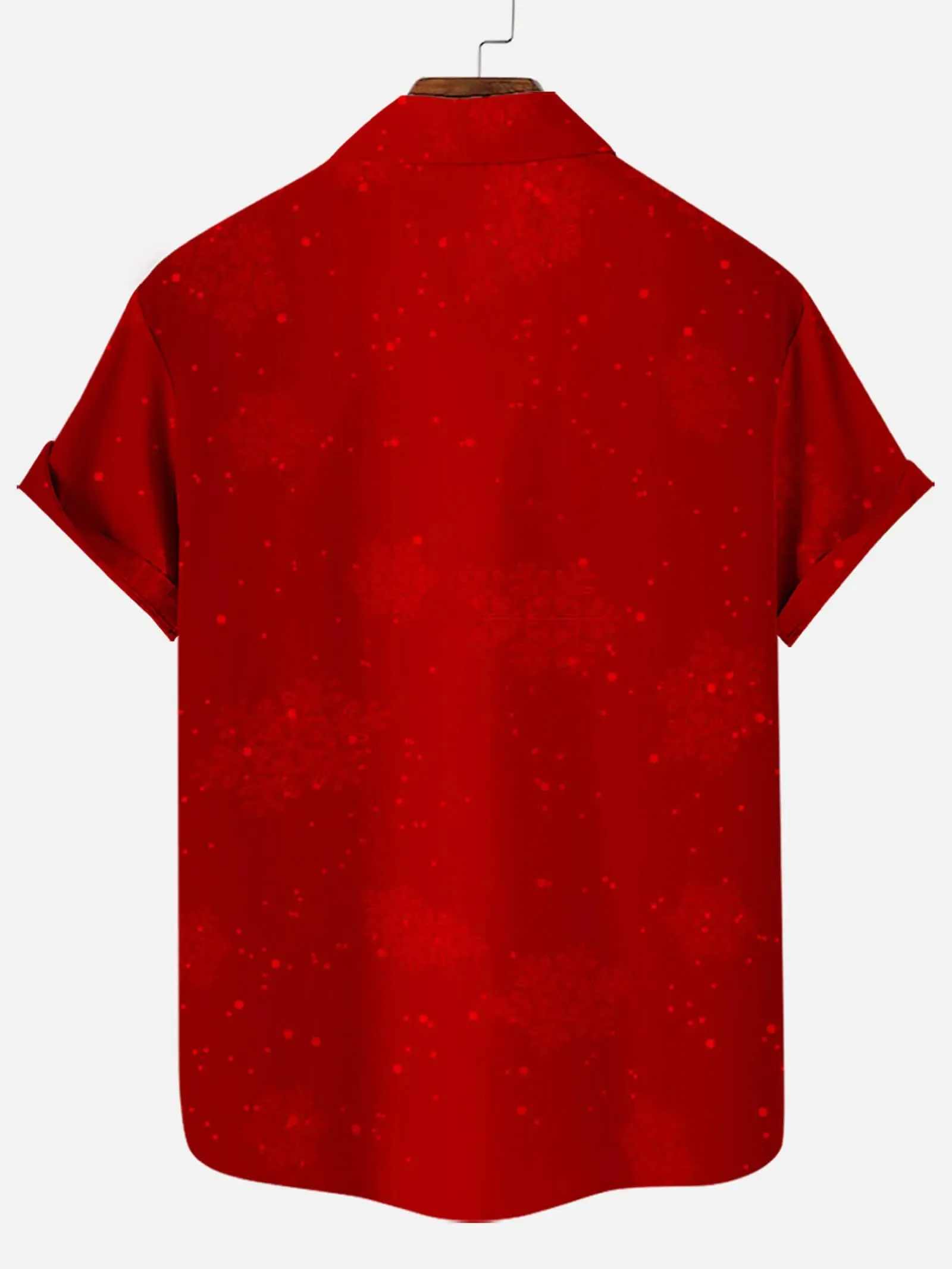 Merry Christmas Santa Men's Short Sleeve Shirt sold by Eleven Oasis product image thumbnail 2